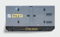 Дизельный генератор CTG 550B в кожухе с АВР