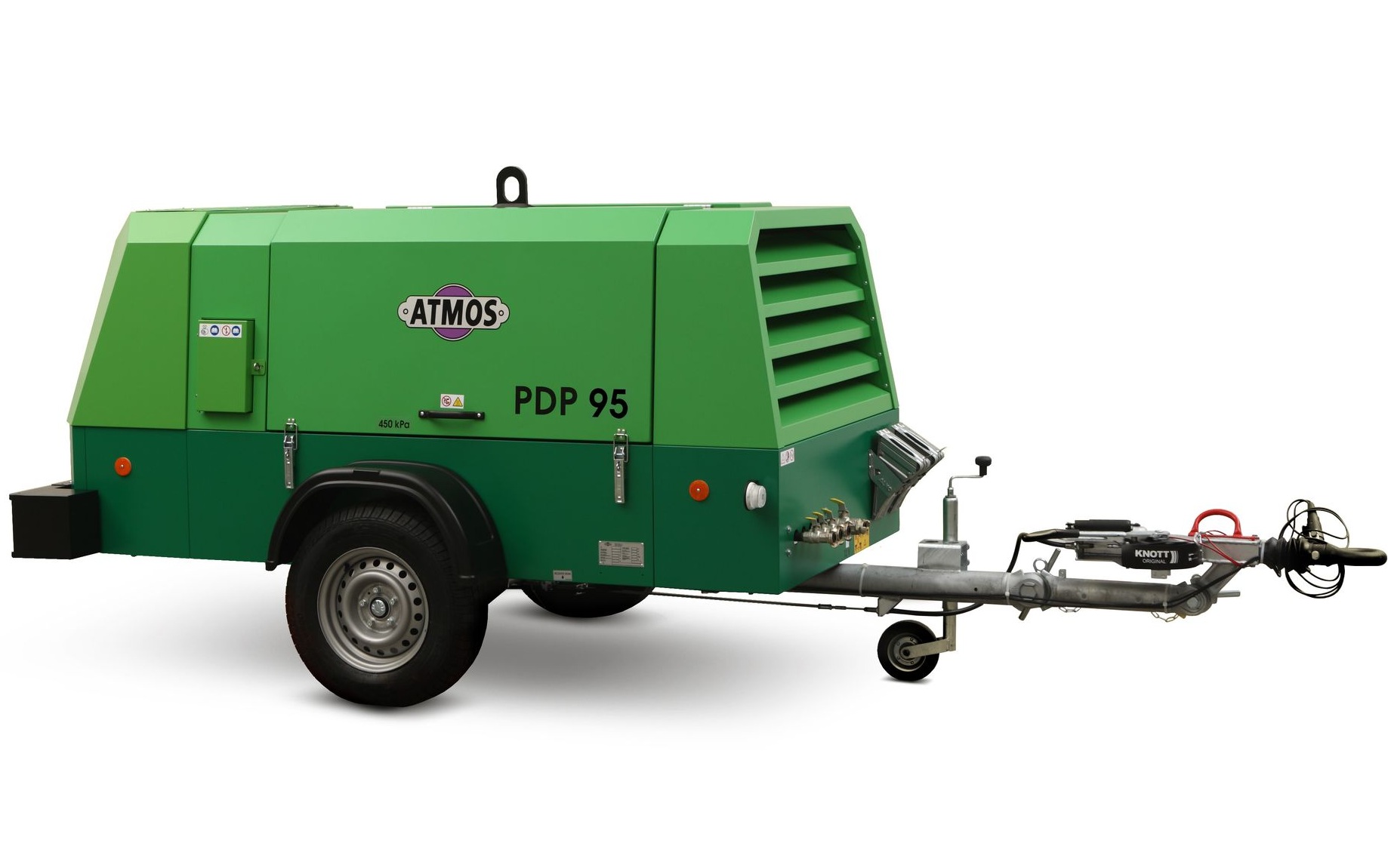 Дизельный компрессор Atmos PDP 95 7 регул без тормоза
