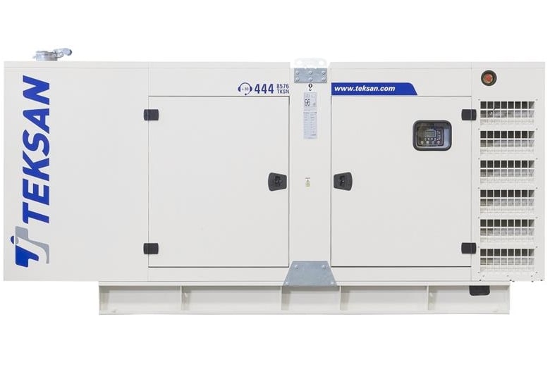 Дизельный генератор Teksan TJ500BD5C в кожухе
