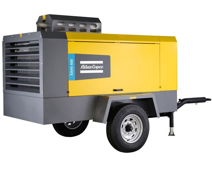 Дизельный компрессор Atlas Copco XAHS 400 PACE 10,3 на шасси