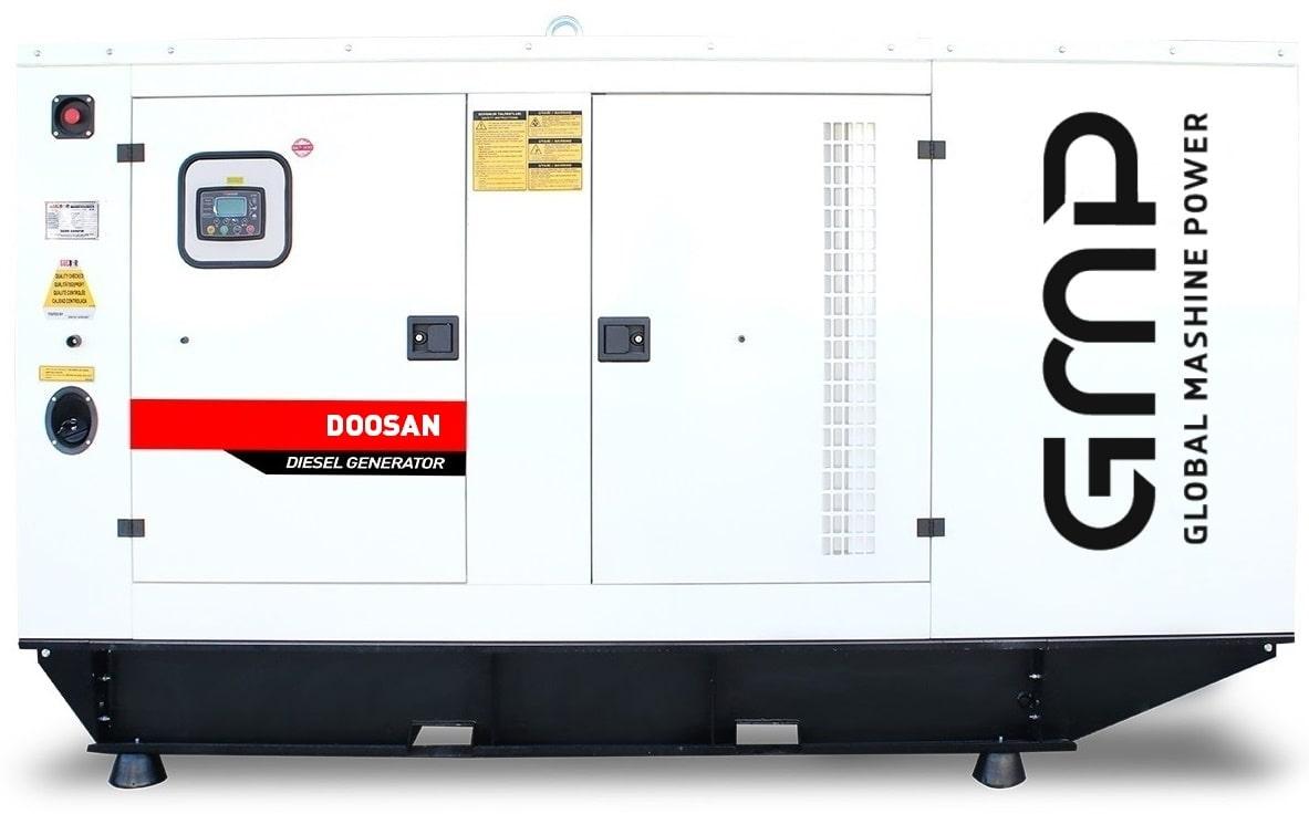 Дизельный генератор Doosan GMP 590DM в кожухе