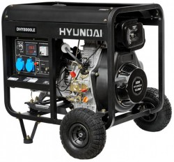 Дизельный генератор Hyundai DHY 8000LE