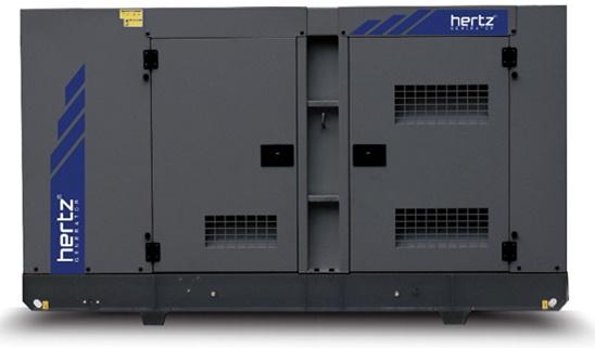 Дизельный генератор Hertz HG 55 CL в кожухе с АВР