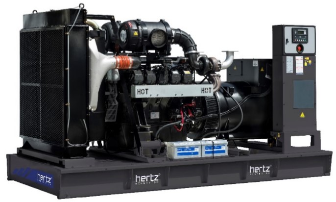 Дизельный генератор Hertz HG 450 DL с АВР