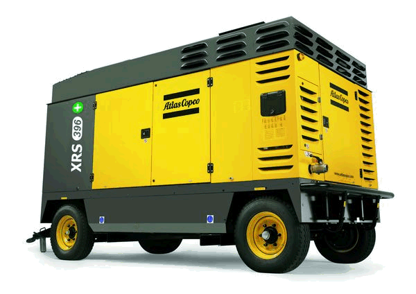 Дизельный компрессор Atlas Copco XRS 396 CD на шасси