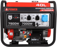 Бензиновый генератор A-iPower A7500EA