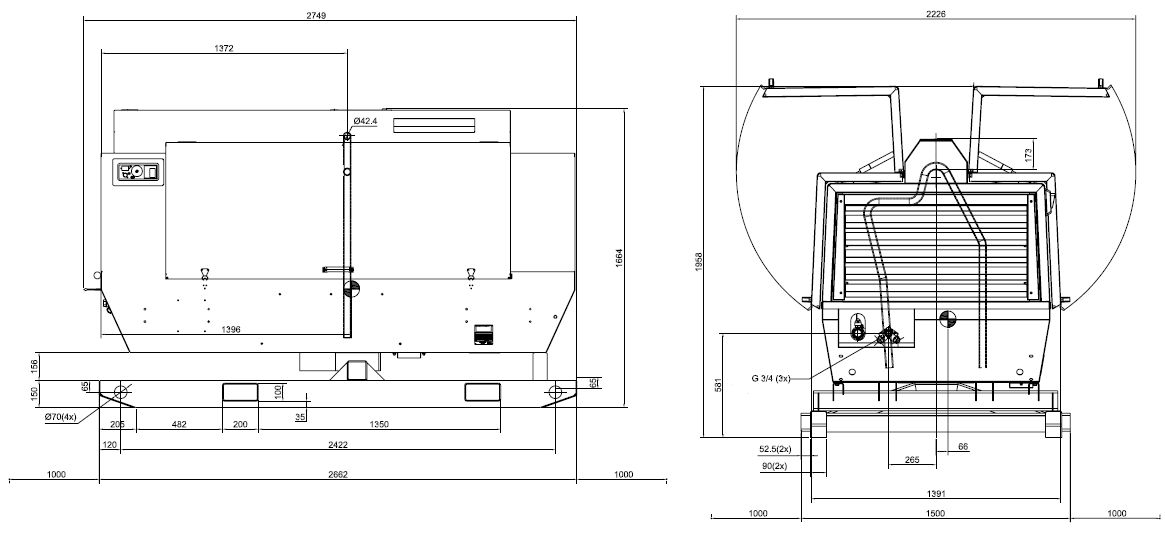 Дизельный компрессор Atlas Copco XAHS 146 DD