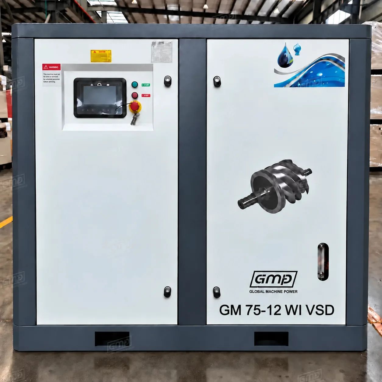 Безмасляный компрессор GMP GM 75-12 WI VSD