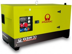 Дизельный генератор Pramac GSW 30 Y  AUTO в кожухе