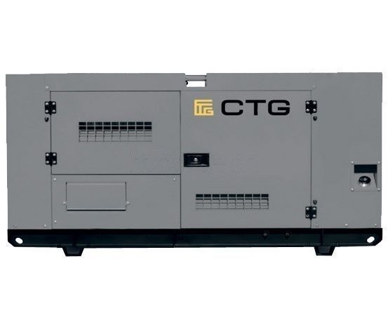Дизельный генератор CTG 1250P в кожухе с АВР