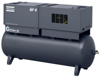 Спиральный компрессор Atlas Copco SF8 10P SKID TWIN (500l)