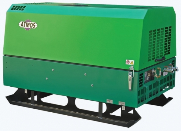 Дизельный компрессор Atmos PDP 65 7 на салазках