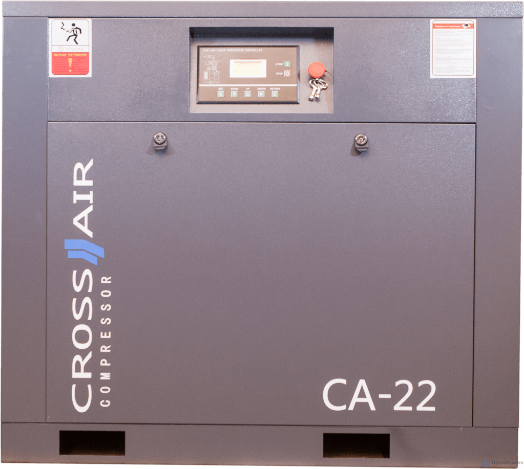 Винтовой компрессор CrossAir CA 22-10RA (IP23)