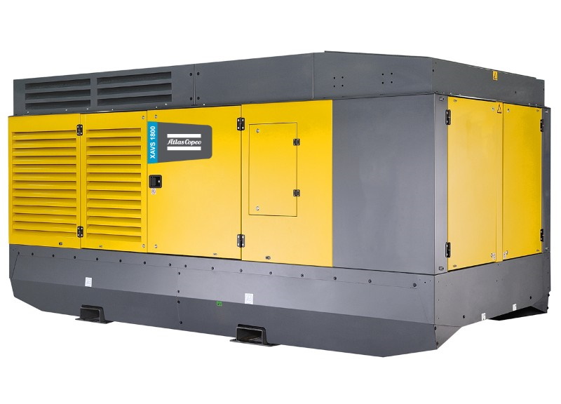 Дизельный компрессор Atlas Copco Y 1260 35 на шасси