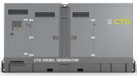 Дизельный генератор CTG 550С в кожухе с АВР