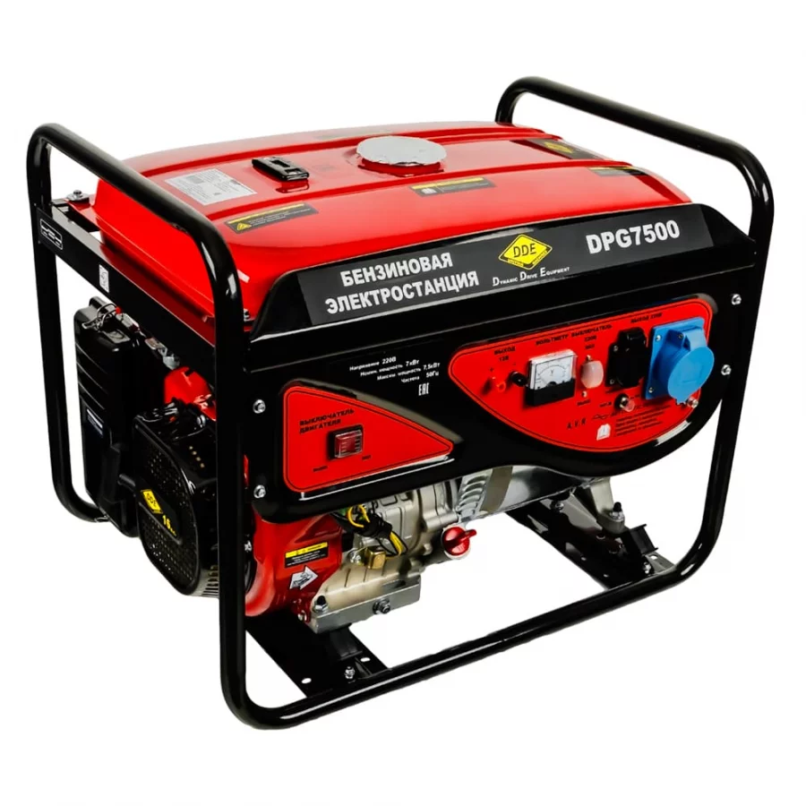 Бензиновый генератор DDE DPG7500