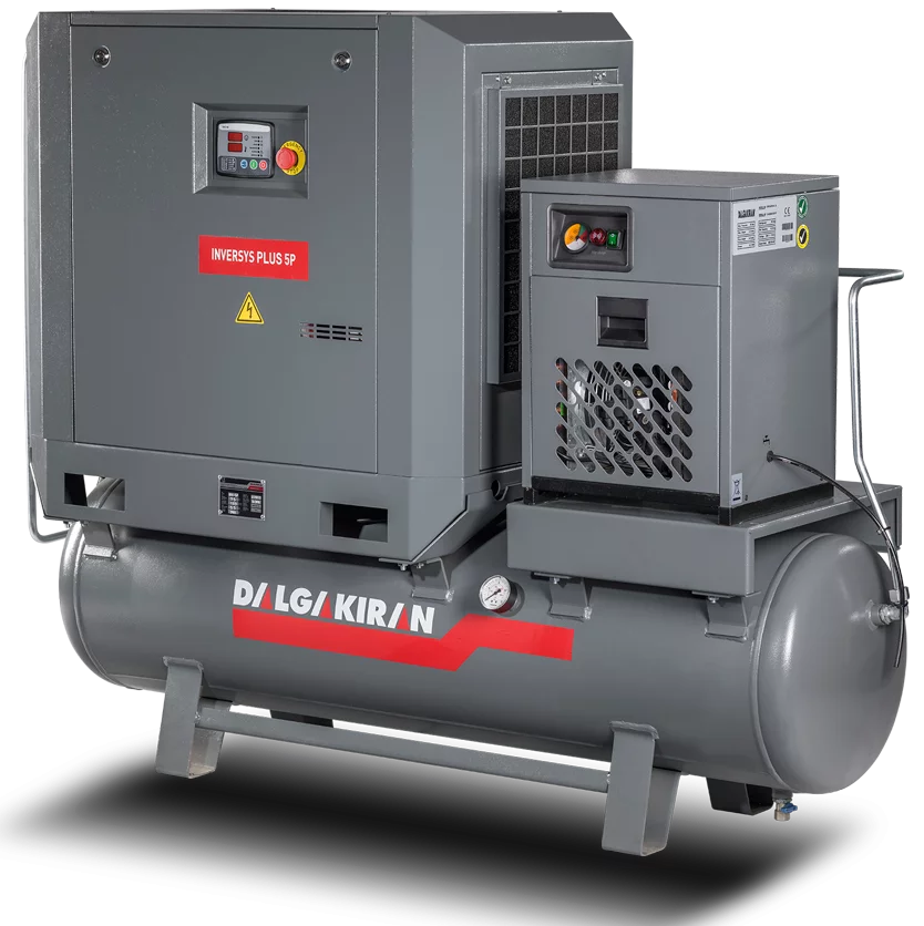 Винтовой компрессор DALGAKIRAN Inversys Plus 5-7,5-250D