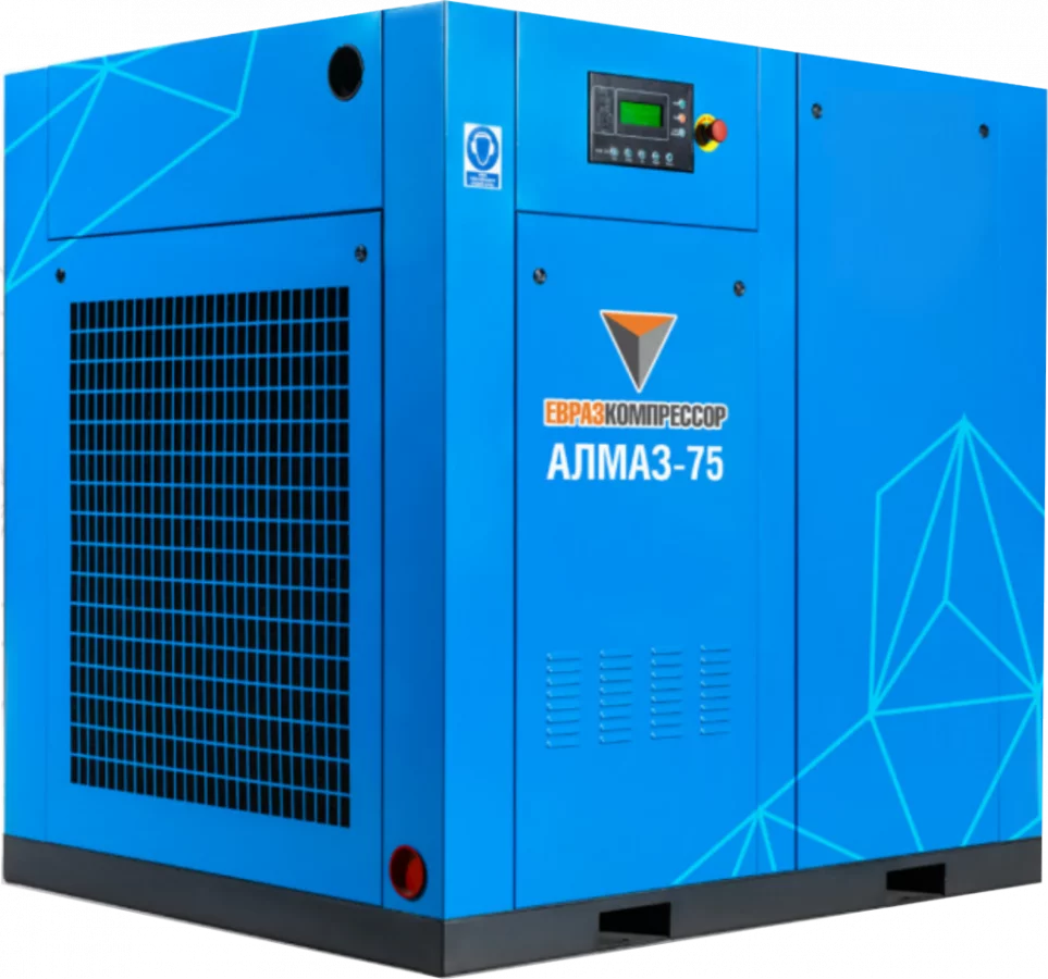 Винтовой компрессор Евразкомпрессор Алмаз 75 10