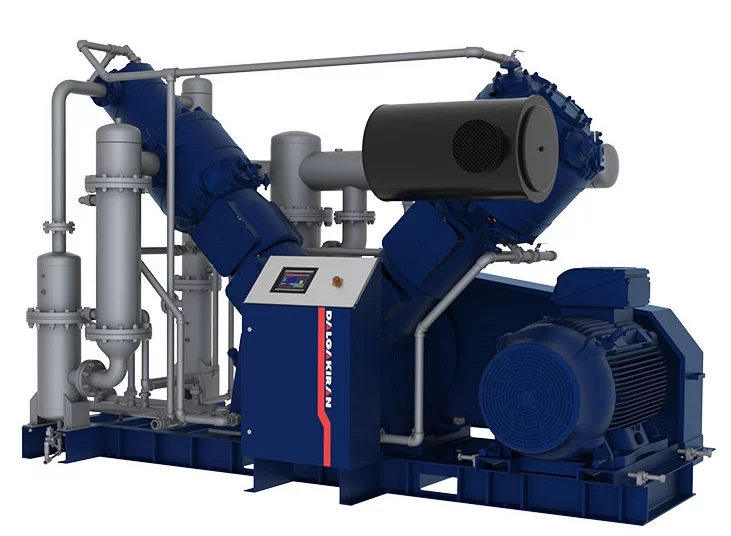 Безмасляный дожимной компрессор Dalgakiran PET MASTER 75
