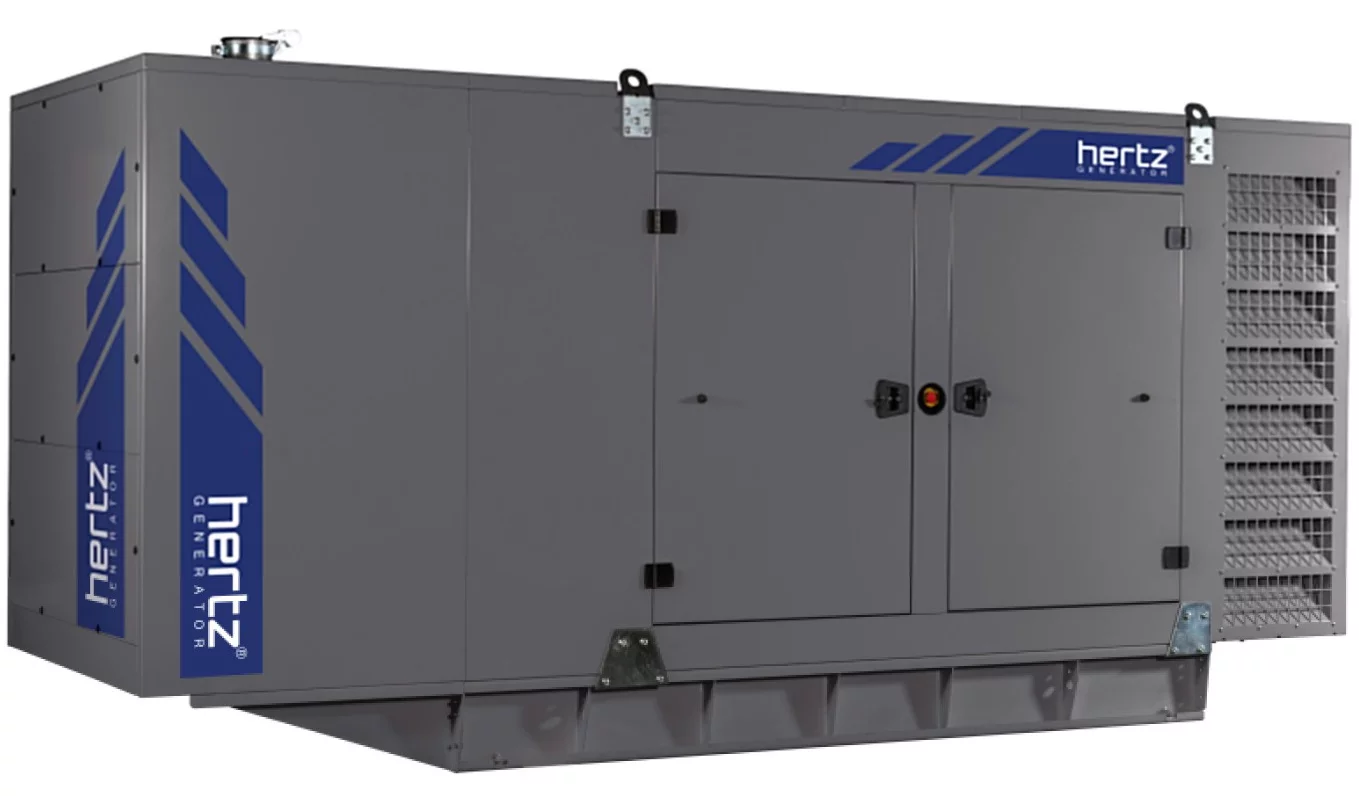 Дизельный генератор Hertz HG 730 DL в кожухе