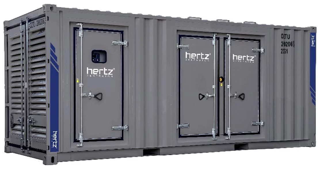 Дизельный генератор Hertz HG 1650 BC в кожухе с АВР
