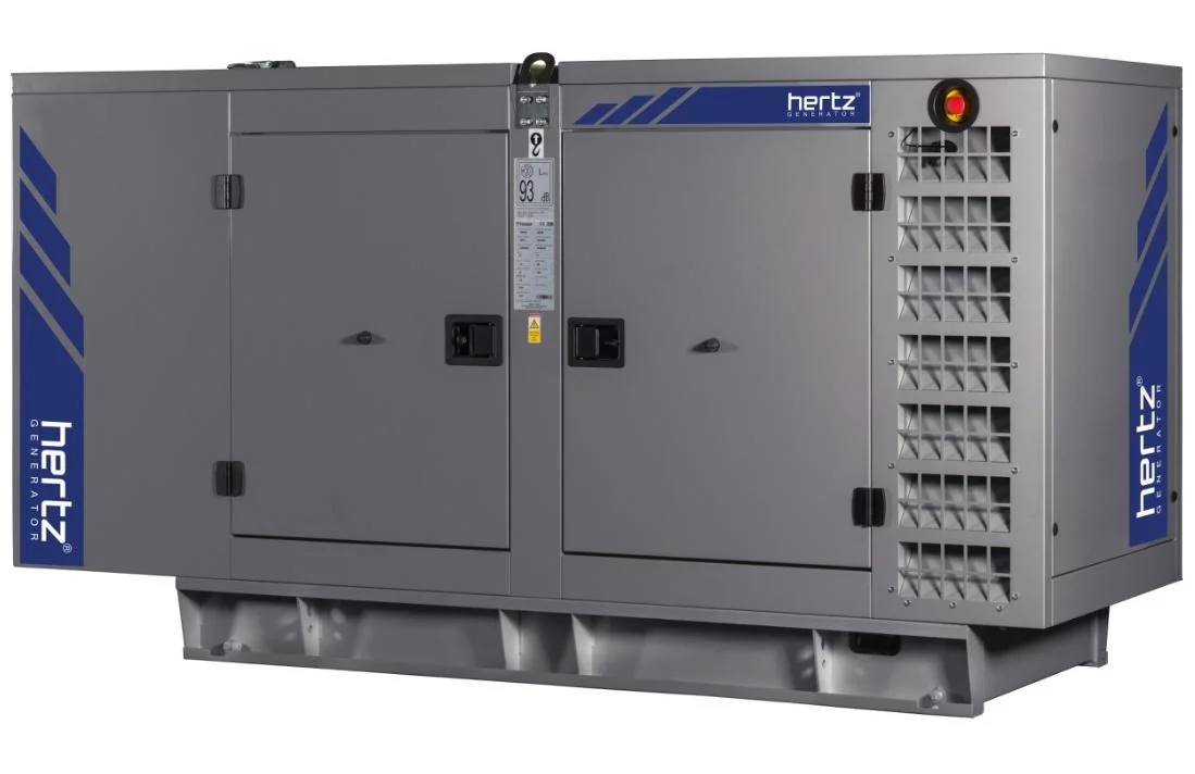 Дизельный генератор Hertz HG 17 BC в кожухе