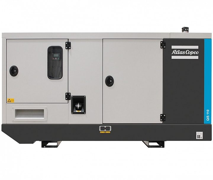 Дизельный генератор Atlas Copco QIS 110 в кожухе
