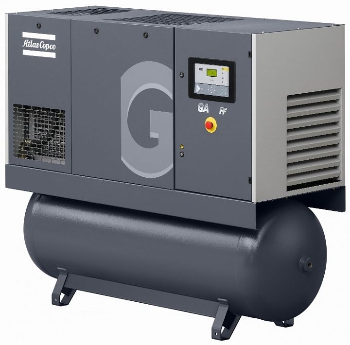 Винтовой компрессор Atlas Copco GA 26 8,5 FF с ресивером