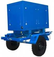 Дизельный генератор ТСС АД-10С-230-1РПМ13 на шасси с АВР — фото 2