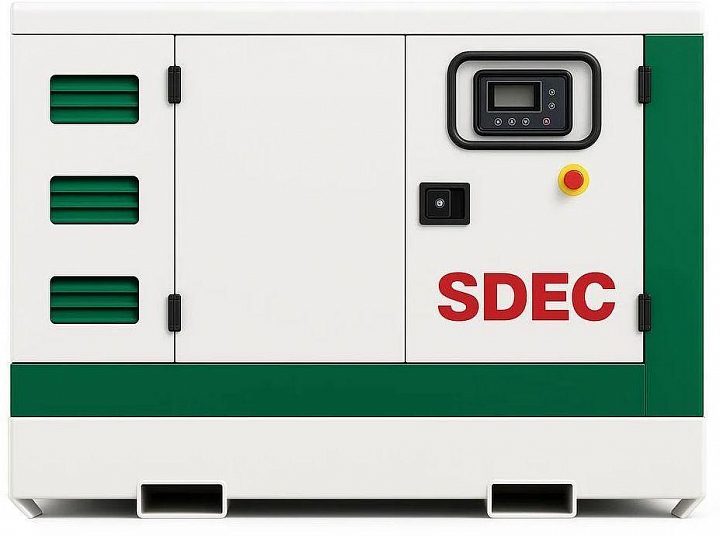Дизельный генератор SDEC GMP 11SD в кожухе