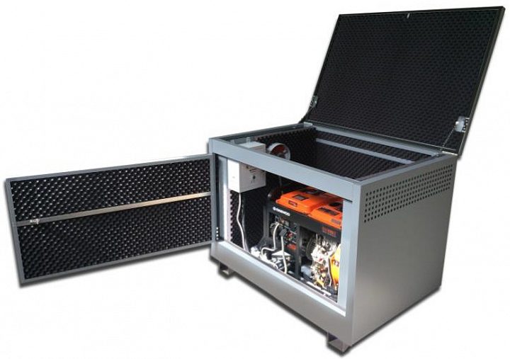 Бензиновый генератор SDMO TECHNIC 15000 TE в контейнере