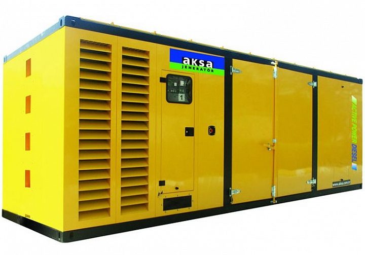 Дизельный генератор Aksa AC-880 в кожухе