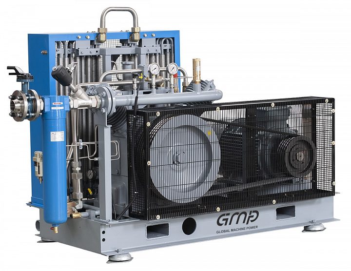 Воздушный/азотный дожимной компрессор GMP HB-B 75-80
