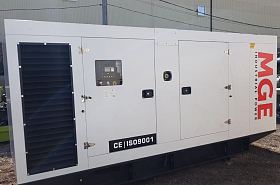 Дизельный генератор Doosan MGE 600-Т400 в кожухе — фото 4