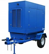 Дизельный генератор ТСС АД-50С-Т400-2РПМ7 на шасси с АВР — фото 1