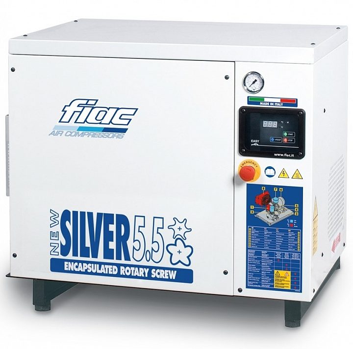 Винтовой компрессор Fiac NEW SILVER 5,5 10