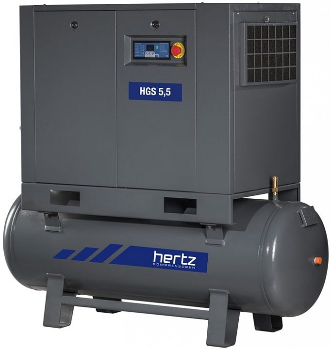Винтовой компрессор Hertz HGS 7,5-10 500