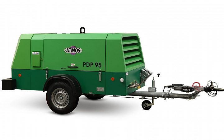 Дизельный компрессор Atmos PDP 95 10 фикс без тормоза