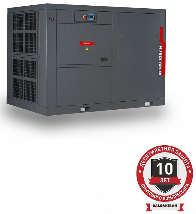 Винтовой компрессор DALGAKIRAN DVK 220D-10 ID