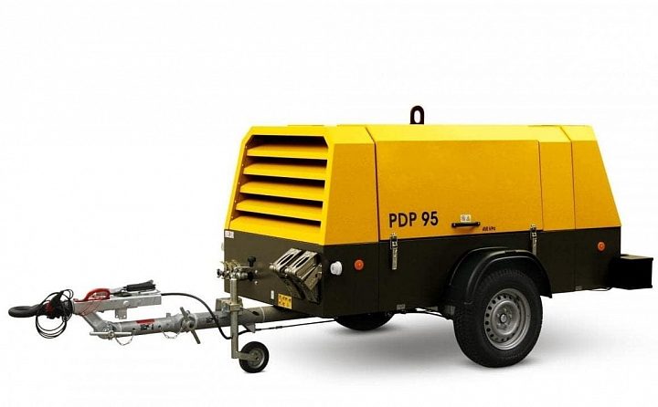 Дизельный компрессор Dalgakiran PDP 95-7 (фикс без тормоза)