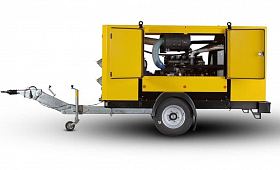 Дизельный компрессор Dalgakiran PDP 190-12 (фикс без тормоза) — фото 9