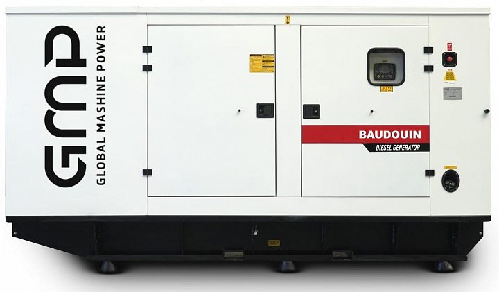 Дизельный генератор Baudouin GMP 300BM в кожухе
