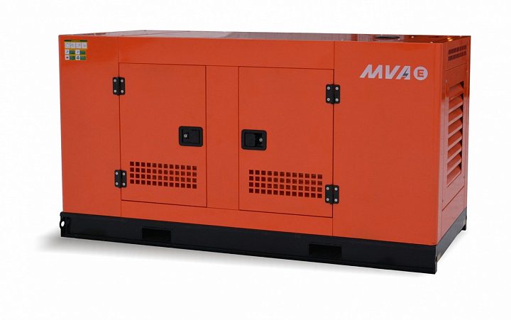 Дизельный генератор MVAE АД-30-400-АР в кожухе с АВР