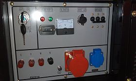 Дизельный генератор АМПЕРОС LDG12 E с АВР — фото 12