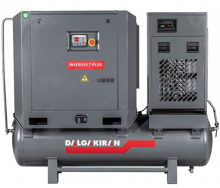 Винтовой компрессор DALGAKIRAN Inversys Plus 7-10-250D