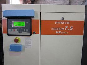 Винтовой компрессор Hitachi OSP-7.5M5ARX 10 — фото 3