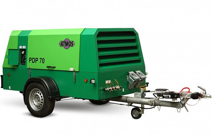 Дизельный компрессор Atmos PDP 65 7 регул без тормоза