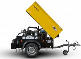 Дизельный компрессор Atmos PDP 20 10 регул без тормоза — фото 3