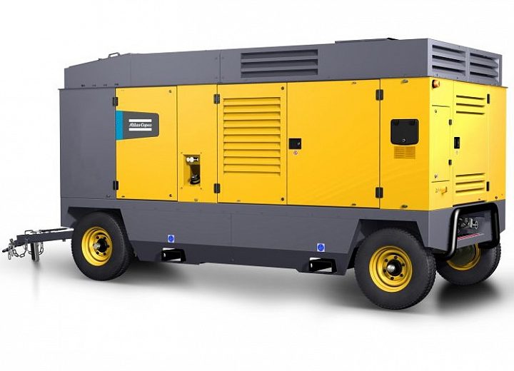 Дизельный компрессор Atlas Copco X 1300 30 на шасси