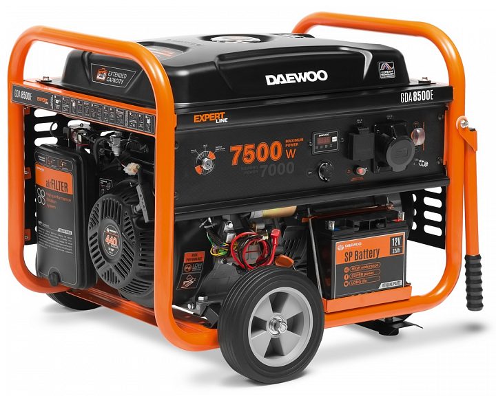 Бензиновый генератор Daewoo GDA 8500E с АВР